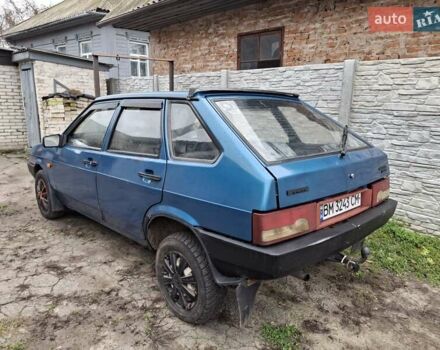 Синий ВАЗ 2109, объемом двигателя 1.5 л и пробегом 222 тыс. км за 1400 $, фото 6 на Automoto.ua