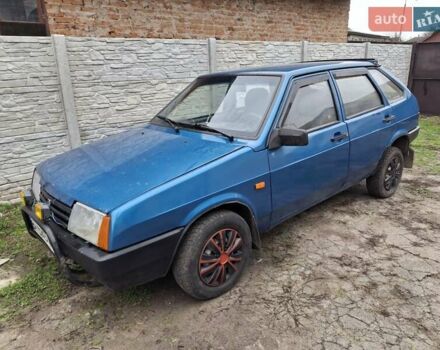 Синий ВАЗ 2109, объемом двигателя 1.5 л и пробегом 222 тыс. км за 1400 $, фото 4 на Automoto.ua