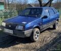 Синий ВАЗ 2109, объемом двигателя 1 л и пробегом 89 тыс. км за 1100 $, фото 1 на Automoto.ua