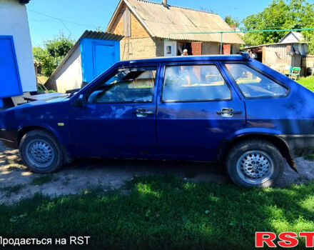 Синий ВАЗ 2109, объемом двигателя 1.5 л и пробегом 88 тыс. км за 1200 $, фото 1 на Automoto.ua