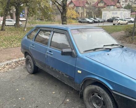 Синий ВАЗ 2109, объемом двигателя 1.5 л и пробегом 135 тыс. км за 900 $, фото 1 на Automoto.ua