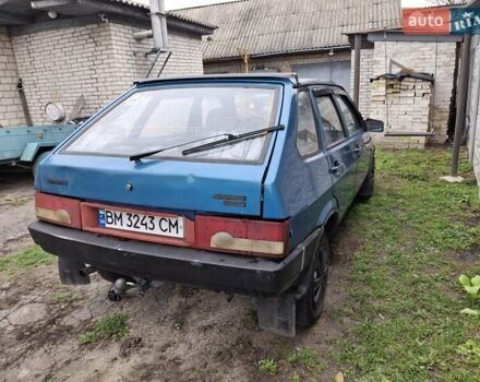 Синий ВАЗ 2109, объемом двигателя 1.5 л и пробегом 222 тыс. км за 1400 $, фото 5 на Automoto.ua