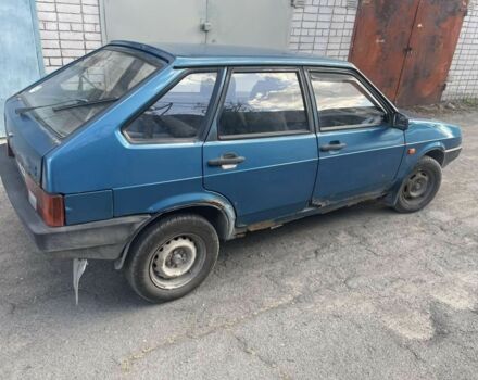 Синий ВАЗ 2109, объемом двигателя 1.5 л и пробегом 253 тыс. км за 850 $, фото 2 на Automoto.ua