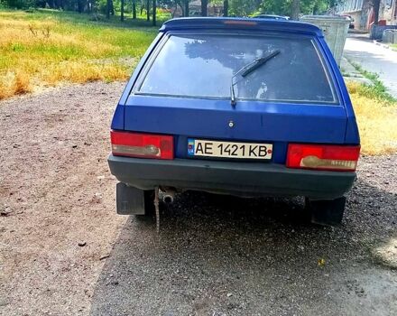 Синий ВАЗ 2109, объемом двигателя 1.5 л и пробегом 40 тыс. км за 1200 $, фото 1 на Automoto.ua