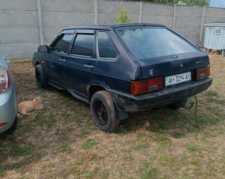 Синий ВАЗ 2109, объемом двигателя 1.5 л и пробегом 100 тыс. км за 800 $, фото 3 на Automoto.ua