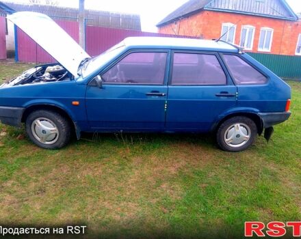 Синий ВАЗ 2109, объемом двигателя 1.5 л и пробегом 80 тыс. км за 1350 $, фото 4 на Automoto.ua
