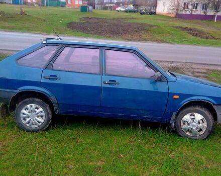 Синий ВАЗ 2109, объемом двигателя 1.5 л и пробегом 80 тыс. км за 1350 $, фото 6 на Automoto.ua
