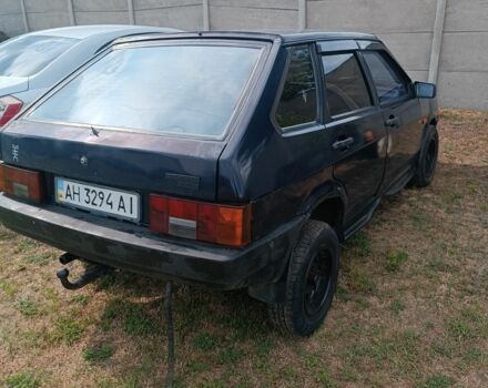 Синий ВАЗ 2109, объемом двигателя 1.5 л и пробегом 100 тыс. км за 800 $, фото 2 на Automoto.ua