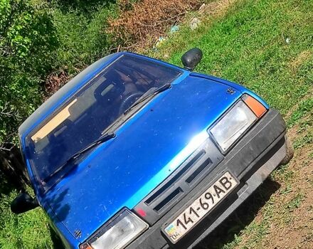 Синій ВАЗ 2109, об'ємом двигуна 1.5 л та пробігом 100 тис. км за 500 $, фото 1 на Automoto.ua