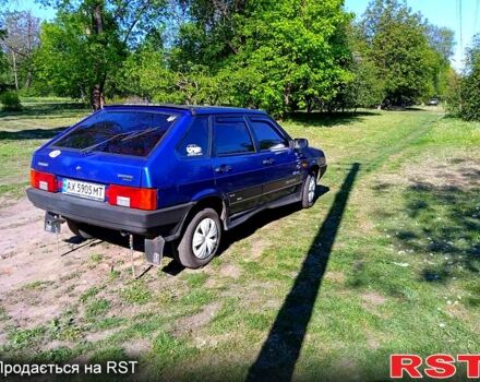 Синий ВАЗ 2109, объемом двигателя 1.5 л и пробегом 200 тыс. км за 2100 $, фото 1 на Automoto.ua