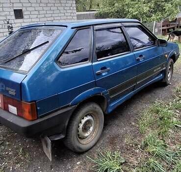 Синий ВАЗ 2109, объемом двигателя 1.5 л и пробегом 274 тыс. км за 1200 $, фото 5 на Automoto.ua