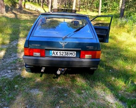 Синій ВАЗ 2109, об'ємом двигуна 1.5 л та пробігом 100 тис. км за 900 $, фото 1 на Automoto.ua