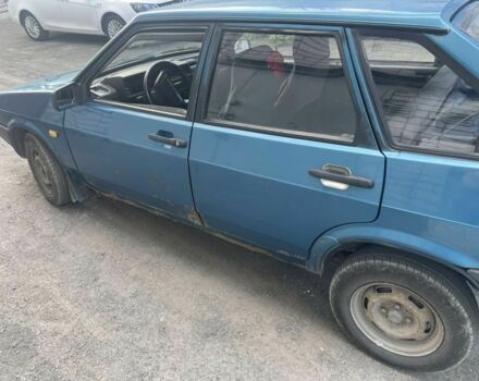 Синий ВАЗ 2109, объемом двигателя 1.5 л и пробегом 253 тыс. км за 850 $, фото 1 на Automoto.ua