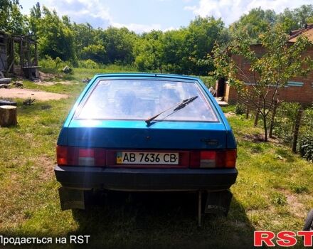 Синий ВАЗ 2109, объемом двигателя 1.5 л и пробегом 120 тыс. км за 1300 $, фото 1 на Automoto.ua