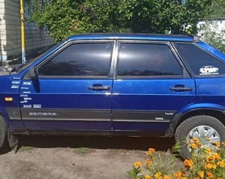 Синий ВАЗ 2109, объемом двигателя 1.5 л и пробегом 207 тыс. км за 2000 $, фото 1 на Automoto.ua
