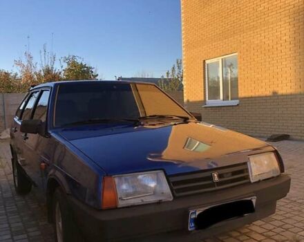 Синий ВАЗ 2109, объемом двигателя 1.5 л и пробегом 113 тыс. км за 1100 $, фото 1 на Automoto.ua