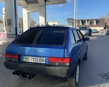 Синий ВАЗ 2109, объемом двигателя 1.5 л и пробегом 550 тыс. км за 1600 $, фото 4 на Automoto.ua