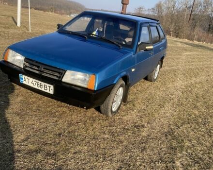 Синий ВАЗ 2109, объемом двигателя 1.5 л и пробегом 99 тыс. км за 1000 $, фото 9 на Automoto.ua