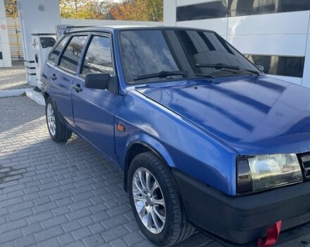 Синий ВАЗ 2109, объемом двигателя 1.5 л и пробегом 550 тыс. км за 1600 $, фото 2 на Automoto.ua