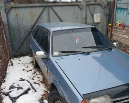 Синий ВАЗ 2109, объемом двигателя 1.5 л и пробегом 283 тыс. км за 1150 $, фото 1 на Automoto.ua