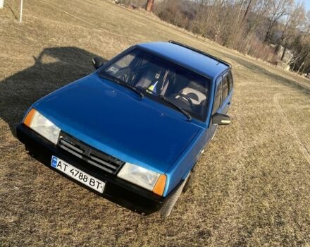 Синий ВАЗ 2109, объемом двигателя 1.5 л и пробегом 99 тыс. км за 1000 $, фото 1 на Automoto.ua