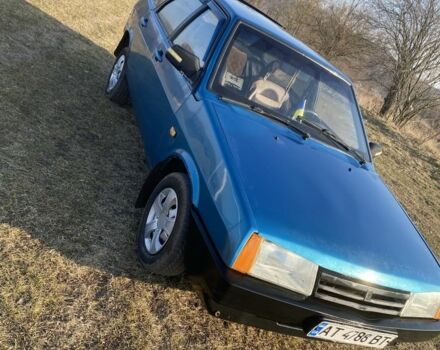 Синий ВАЗ 2109, объемом двигателя 1.5 л и пробегом 99 тыс. км за 1000 $, фото 5 на Automoto.ua
