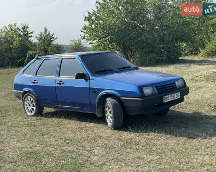 Синий ВАЗ 2109, объемом двигателя 1.5 л и пробегом 550 тыс. км за 1950 $, фото 4 на Automoto.ua