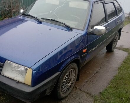 Синий ВАЗ 2109, объемом двигателя 1.5 л и пробегом 570 тыс. км за 1115 $, фото 1 на Automoto.ua