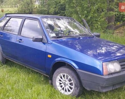 Синий ВАЗ 2109, объемом двигателя 1.5 л и пробегом 230 тыс. км за 2200 $, фото 3 на Automoto.ua