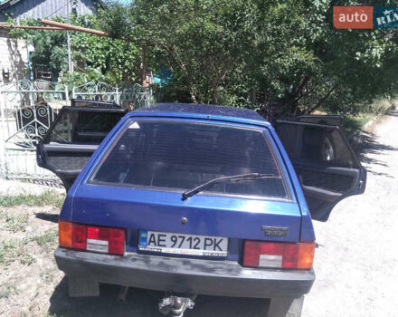 Синий ВАЗ 2109, объемом двигателя 1.3 л и пробегом 86 тыс. км за 1800 $, фото 1 на Automoto.ua