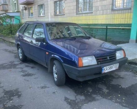 Синий ВАЗ 2109, объемом двигателя 1.5 л и пробегом 368 тыс. км за 1300 $, фото 1 на Automoto.ua