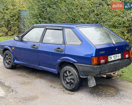 Синий ВАЗ 2109, объемом двигателя 1.5 л и пробегом 200 тыс. км за 1150 $, фото 2 на Automoto.ua