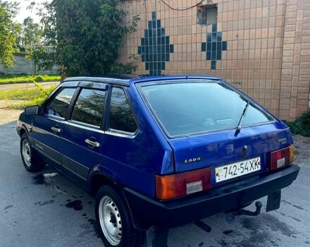 Синий ВАЗ 2109, объемом двигателя 1.5 л и пробегом 185 тыс. км за 1400 $, фото 4 на Automoto.ua