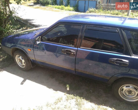 Синий ВАЗ 2109, объемом двигателя 1.3 л и пробегом 86 тыс. км за 1800 $, фото 7 на Automoto.ua