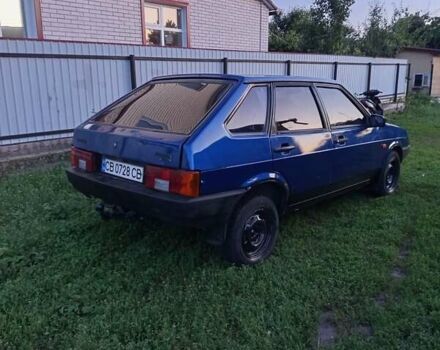 Синий ВАЗ 2109, объемом двигателя 1.5 л и пробегом 70 тыс. км за 1350 $, фото 3 на Automoto.ua