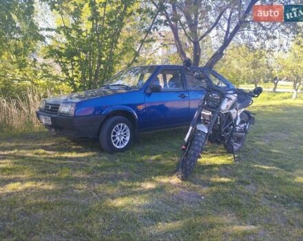 Синий ВАЗ 2109, объемом двигателя 1.5 л и пробегом 230 тыс. км за 2200 $, фото 19 на Automoto.ua