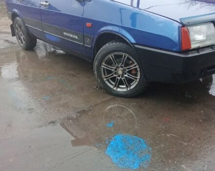 Синій ВАЗ 2109, об'ємом двигуна 1.5 л та пробігом 120 тис. км за 1300 $, фото 4 на Automoto.ua