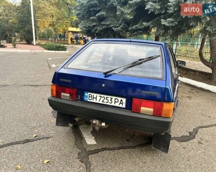 Синий ВАЗ 2109, объемом двигателя 1.5 л и пробегом 240 тыс. км за 1800 $, фото 1 на Automoto.ua