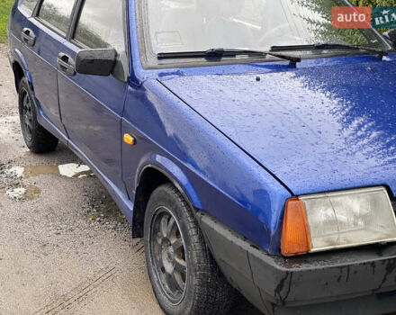 Синий ВАЗ 2109, объемом двигателя 1.5 л и пробегом 200 тыс. км за 1150 $, фото 12 на Automoto.ua