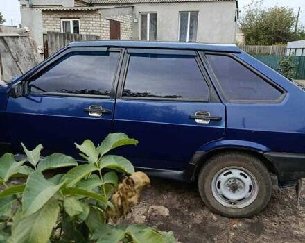 Синий ВАЗ 2109, объемом двигателя 1.5 л и пробегом 186 тыс. км за 1600 $, фото 2 на Automoto.ua
