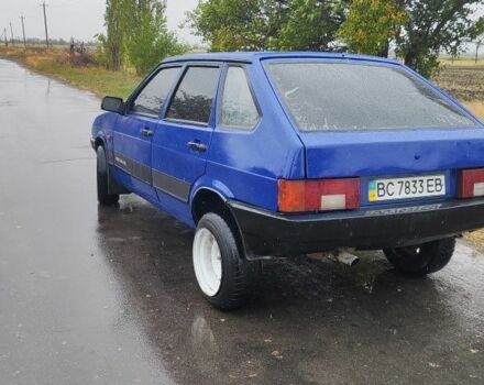 Синий ВАЗ 2109, объемом двигателя 1 л и пробегом 2 тыс. км за 1350 $, фото 7 на Automoto.ua