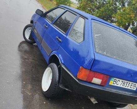 Синий ВАЗ 2109, объемом двигателя 1 л и пробегом 2 тыс. км за 1350 $, фото 2 на Automoto.ua