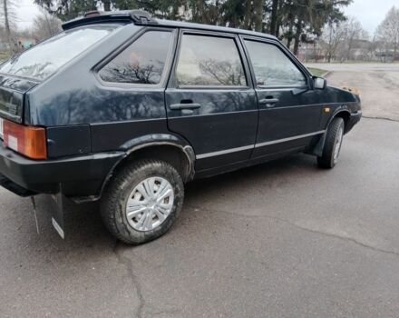 Синий ВАЗ 2109, объемом двигателя 1 л и пробегом 230 тыс. км за 1550 $, фото 3 на Automoto.ua