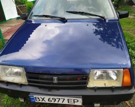 Синий ВАЗ 2109, объемом двигателя 1.5 л и пробегом 180 тыс. км за 1000 $, фото 2 на Automoto.ua