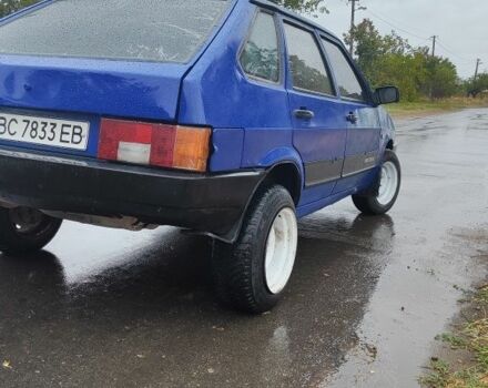 Синий ВАЗ 2109, объемом двигателя 1 л и пробегом 2 тыс. км за 1350 $, фото 6 на Automoto.ua