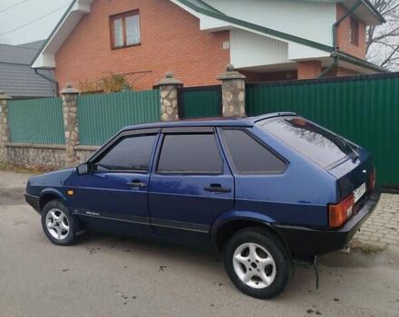 Синий ВАЗ 2109, объемом двигателя 1.5 л и пробегом 144 тыс. км за 1200 $, фото 2 на Automoto.ua
