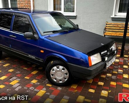 Синий ВАЗ 2109, объемом двигателя 1.5 л и пробегом 99 тыс. км за 1250 $, фото 1 на Automoto.ua