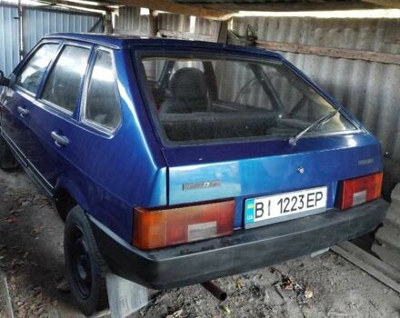 ВАЗ 2109 2004 в Пирятине на Automoto.ua Синий ВАЗ 2109, объемом двигателя 1.5 л и пробегом 236 тыс. км за 1600 $, фото 9 на Automoto.ua