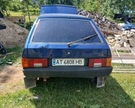 ВАЗ 2109 2004 в Надворной на Automoto.ua Синий ВАЗ 2109, объемом двигателя 1.5 л и пробегом 80 тыс. км за 1100 $, фото 3 на Automoto.ua