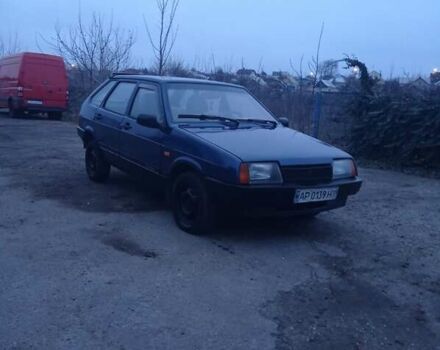 Синий ВАЗ 2109, объемом двигателя 1.5 л и пробегом 100 тыс. км за 1200 $, фото 1 на Automoto.ua